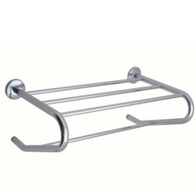 Resim Maxiflow Maxıflow Açılı Destekli Raf Havluluk (19 X 27 X 50 Cm) 