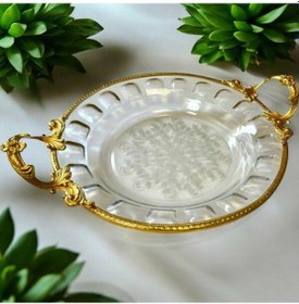 Resim Royking Derin Yuvarlak Sunum Tabağı 30x23x4cm Crg128 