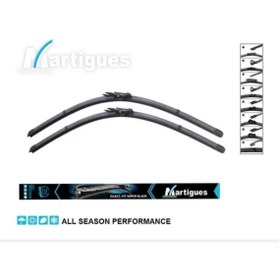 Resim Enva Nissan Qashqai Ön Cam Muz Ön Silecek Süpürgesi Seti 2007--2013 