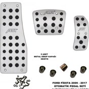 Resim Point Ford Fiesta Abt Uyumlu Pedal Seti Otomatik Vites 2009-2017 Vidalı Model 