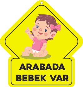 Resim ALFA REKLAM AJANSI ARABADA BEBEK VAR YAZILI LEVHA KIRILMAZ 