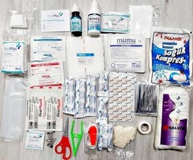 Resim İlk Yardım İçeriği Ecza Dolabı Yedek İçeriği Lüx içerikli- PHL 