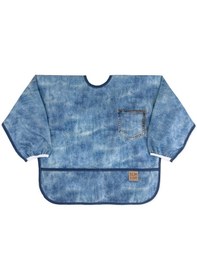Resim Bumkins X Roamio Uzun Kollu Önlük 6-24 Ay - Vintage Denim Mavi 