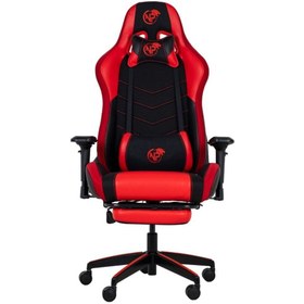 Resim NPO Gc3001br Masajlı,rgb,4d Kolçaklı,ayak Destekli Oyuncu Koltuğu, Kırmızı- Siyah 