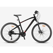 Resim Kron Tx 500 - 28'' Cıty - 20' - 20 Vites - H.dısc - Mat Siyah - Füme-kırmızı Siyah 
