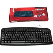 Resim Everest KB-517U Siyah USB Kablolu Standart F Klavye 