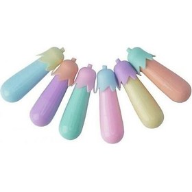 Resim Xuczi Fosforlu Kalem Mini Patlıcan 6 LI BC-726 