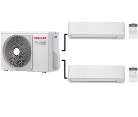 Resim Toshiba Multi RAS-2M18U2AVG-TR3 10000 BTU ve 16000 BTU İç Üniteli Klima 