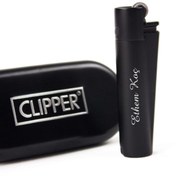 Resim Clipper Metal Çakmak Siyah 