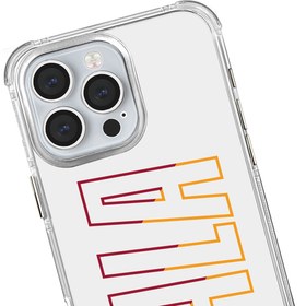 Resim Galatasaray GALA Şeffaf Telefon Kılıfı - iPhone 13 