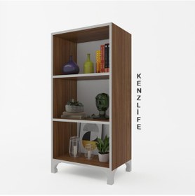Resim Kenzlife Kitaplık Tuğçe 088 040 020 Cvz Ayaklı Mutfak Dolabı Banyo Ofis Ayakkabılık Kiler 