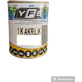 Resim Yfs 1k Akrilik Beyaz Boya 800ml 