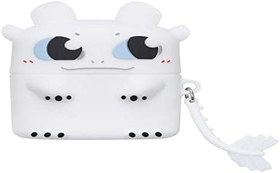 Resim Microsonic AirPods 3. Nesil için Kılıf Cartoon Figürlü Silikon Crtn-Fgr-Lght-Fry [AirPods 3 ile Uyumlu Kılıf - Süt Beyazı] 