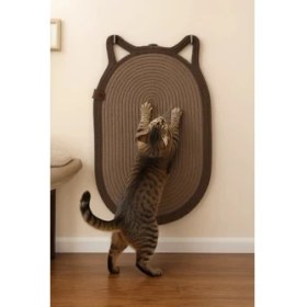 Resim MCM Group Mikopet Dekoratif Kedi Kulaklı Tırmalama Paspası 