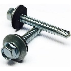 Resim Ayaz 6.3X50 Trapez Çatı Vidası 5 MM 200 Adet 1 Kutu Dın 7504K 