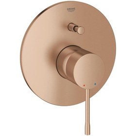 Resim Grohe Essence 19285DL1 Ankastre Banyo Duş Bataryası Brushed Warm Sunset Krom 