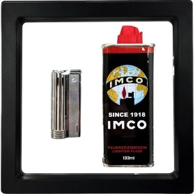 Resim Bek Tobacco Atomic German Benzinli Muhtar Çakmağı Seti Krom 