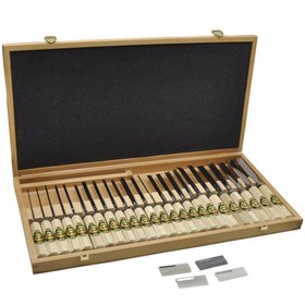 Resim Kirschen Two Cherries Profesyonel Ahşap Yontma Oyma Seti 24 Parça 