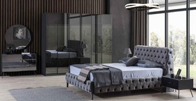 Resim Bronz Yatak Odası 