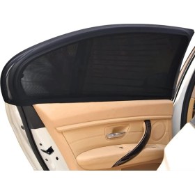 Resim OTO MOTTO Araba Yan Cam Güneşlik Sineklik Esnek Yapı ile 2 Adet 50x80 cm Tüm Araçlara Uygun 