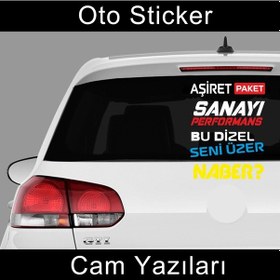 Resim Aşiret Paket Sanayi Performans Etiket Sticker Seti 