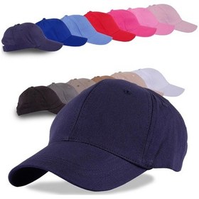 Resim Perlotus Düz Renk Spor Beyzbol Kep Pamuklu Şapka Lacivert 