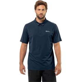 Resim Jack Wolfskin Delgami Erkek Polo Tişört 
