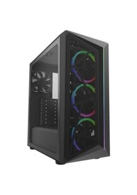 Resim Cooler Master Cmp510 Tg 650w 80+ Mesh Panel Siyah Argb 3x120mm Fanlı Mid-tower Kasa 