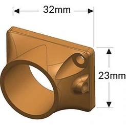 Resim Flaş Spot FS88 Döküm Düz Boru Girişi 