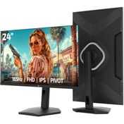 Resim Gamepower Lunis L10 24'' 165Hz 1Ms IPS FHD Pivot Gaming Monitör (Sıfır Ölü Piksel Garantili) 