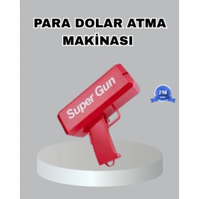 Resim LTG Nova Para Saçma Makinesi Kırmızı Model 100’LÜ Para Hediyeli 