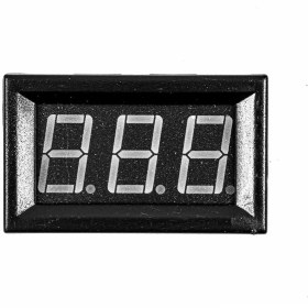 Resim 0.56 inç 3.5-30V İki Kablolu DC Mavi Voltmetre 