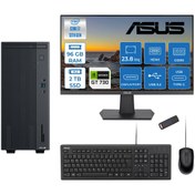 Resim ASUS Expertcenter P500MV I7-13620H 96GB 2tb SSD Freedos 4GB/GT730 23.8" WE7136216512B0DF34+ZETTAUSBBELLEK 