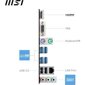 Resim Peri Store Msı Pro B650M-B Ddr5 Amd B650 Am5 Soket Ddr5 6800+(OC) Mhz Matx Anakart 