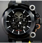 Resim Invicta Marvel Coalition Forces Trigger Punisher Siyah 56 MM Limited Ed Erkek Kol Saati 886678312255 