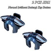 Resim Js61-type 1-m41 6 Parmak Cep Telefonu Oyun Denetleyicisi İçin Pubg Fps Amaç Çekim Tetikleyici Iphone Uyumlu Samsung Xiaomi Huawei Oyun Aksesuarları 