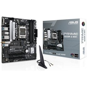 Resim Asus Prıme B650m A Wıfı Amd B650 Am5 Ddr5 6400 Dp Hdmı Vga 2x M2 