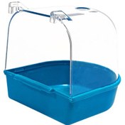 Resim Suntek Kuş Banyosu Kutusu Budgie Budgerigar Kanarya Mavisi Için 