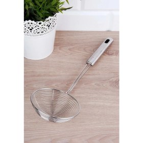 Resim KFC Home Metal Yağ Kevgiri Kızartma Kevgiri 12 Cm Çapı 