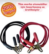 Resim SELTEL Kalın 2000 AMPER Akü Takviye Kablosu Kalın %100 Bakır 