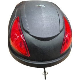 Resim Bisiklet Arka Çanta 17 Litre Elektrikli Bisiklet Arka Çanta Motorsiklet E-bike Çanta Siyah 