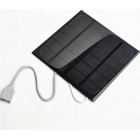 Resim Ece Monokristal Güneş Paneli Telefon Şarj 6V 3W 580MA 145MMX145MM 