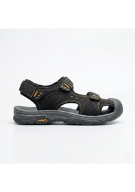 Resim Voyager Önü Kapalı Erkek Rahat Hafif Kaydırmaz Taban Outdoor Sandalet E337 Siyah 