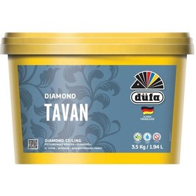 Resim Düfa Diamond Mat Tavan Boyası 3.5 KG Beyaz 