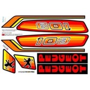 Resim Peugeot 103 Sticker Set 