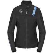 Resim Spıdı Corsa Tex Lady Spor Kadın Ceket Siyah Mavi 