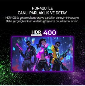 Resim Gamepower Sonic T80 27" 0.5 Ms 2k Ips 180 Hz Oyuncu Monitörü 