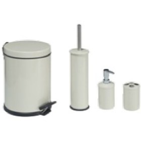 Resim Dibanyo 4 Lü Banyo Seti Beyaz 