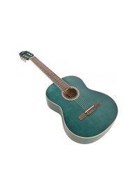 Resim Miguel Angela Ma1-bl Klasik Gitar - Mavi Başlangıç - Eğitim Serisi Mat Mavi Renk Varyantı, Ergonomik Sap Profili, Dengeli Öğrenci Gitarı Uyum: 4/4 Tam Boy Standart 