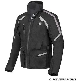 Resim Motosiklet Montu 4 Mevsim Yüksek Kalite Touring Ve Enduro Oxford 600-d Dayanıklı Kumaş Motor Mont 